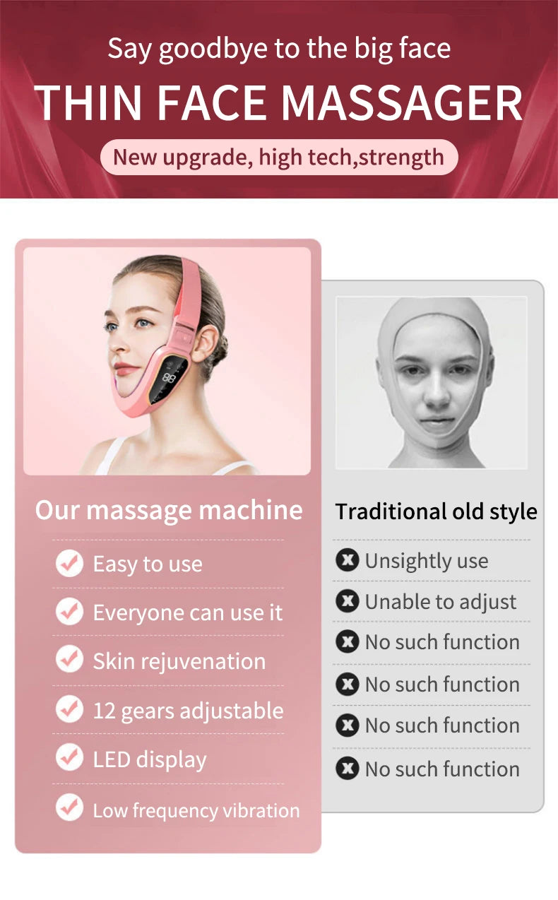 LED V-Face Lifting Massager