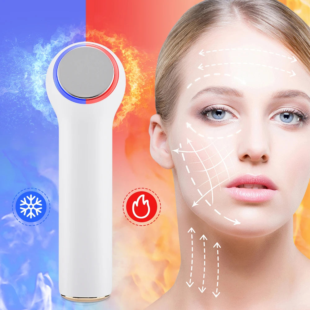 Heat & Cold LED Face Massager
