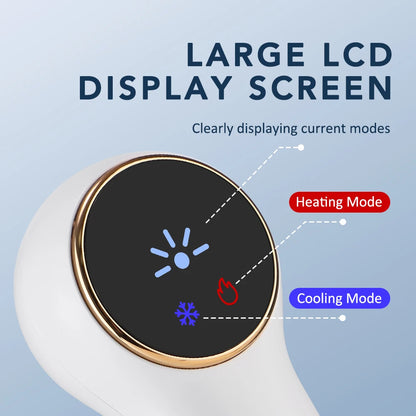 Heat & Cold LED Face Massager
