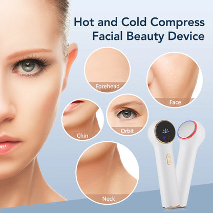 Heat & Cold LED Face Massager