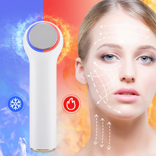 Heat & Cold LED Face Massager