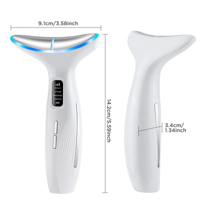 3-in-1 LED Facial & Neck Massager